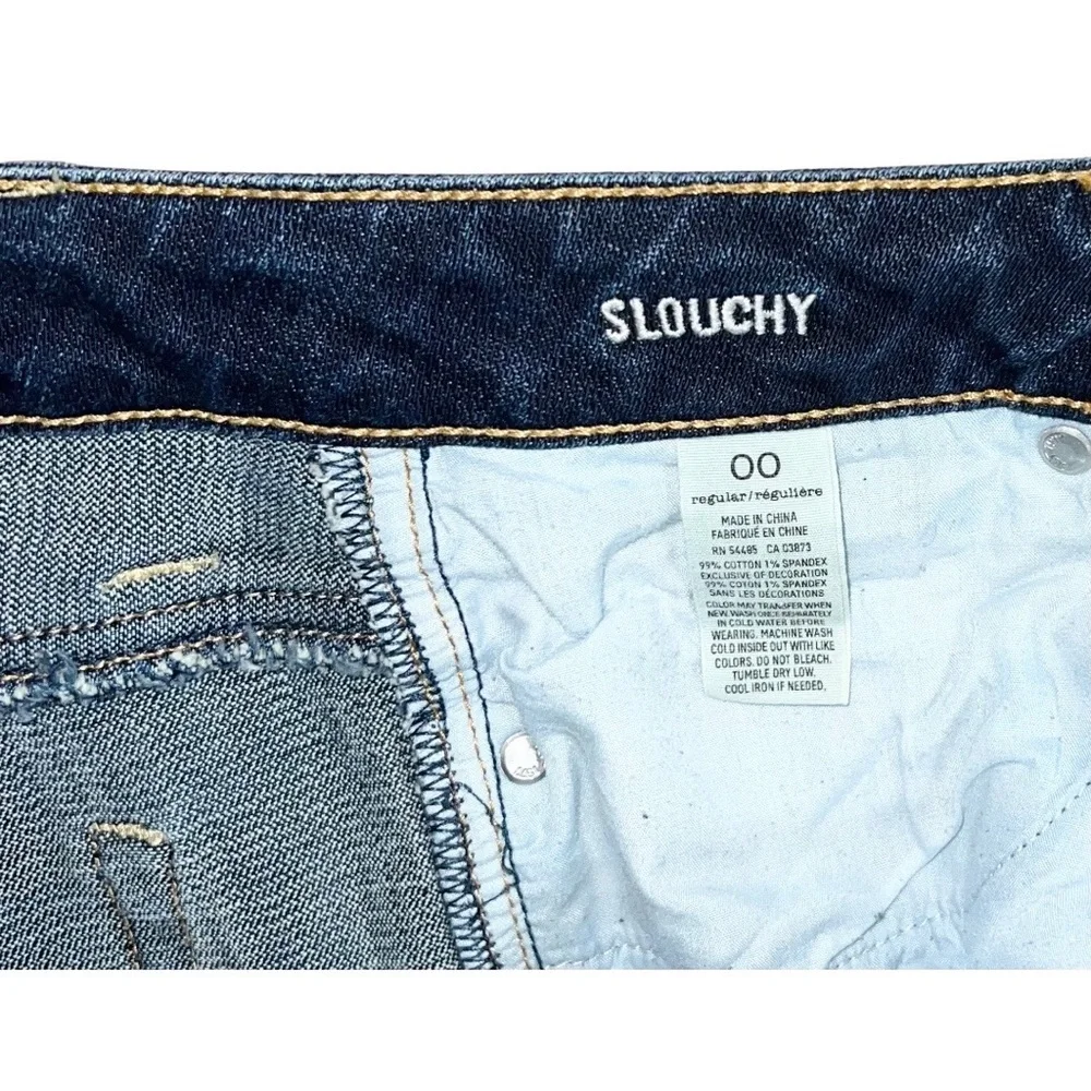 American Eagle Jeans Women’s Size 00 Blue Slouchy 28x26